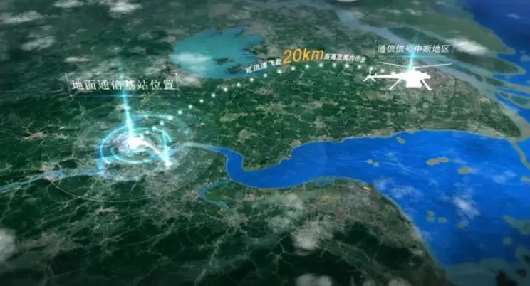 كيف نتعامل مع انقطاع الاتصالات المفاجئ الناتج عن كارثة؟ يمكن توجيه صورة هايابوسا ١٠ "محطة القاعدة الجوية" لاستعادة اتصالات الشبكة العامة.